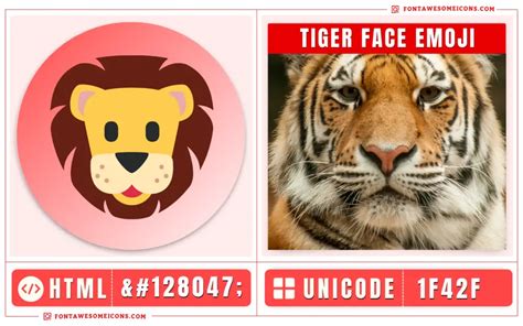 Tiger Face Emoji Copy Paste, Meaning | Unicode