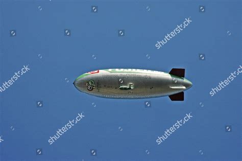 Zeppelin Dirigible Blimp Airship Fuji Fujifilm Editorial Stock Photo ...