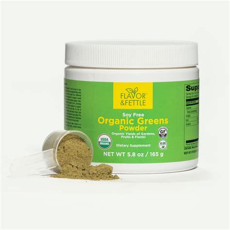 Organic Greens Powder | Whole Foods Green Powder | Organic Veggie Powder – Flavor & Fettle