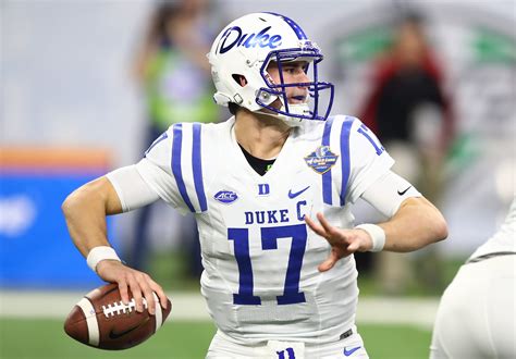 Duke Football: Daniel Jones set to start for Blue Devils at quarterback