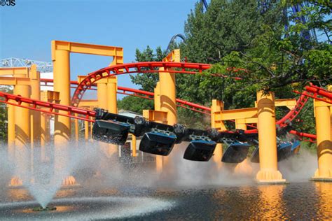 Iron Dragon roller coaster at Cedar Point. Sandusky, OH.