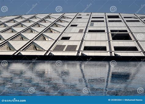 The Library of Alexandria (Bibliotheca Alexandrina Stock Photo - Image ...