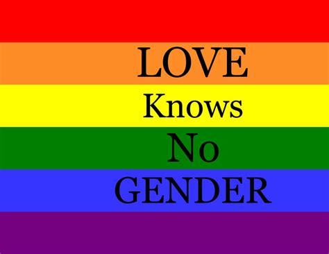 LGBTQ Love Knows No Gender Gay Pride Rainbow Flag Wallpaper Screen Saver Digital Download 300 ...