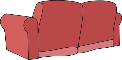 Kisspng Chair Couch Living Room Clip Art Sofa Clipart - Back Of Couch Clipart Transparent Png ...