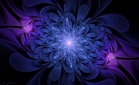 Download Purple Blue Abstract Design HD Wallpaper