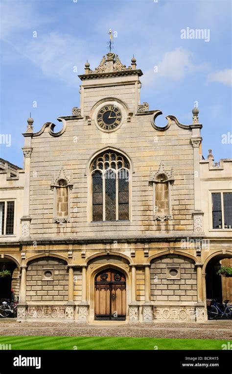 Peterhouse College Chapel, Cambridge England Uk Stock Photo - Alamy