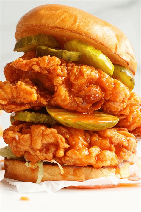 Crispy Spicy Fried Chicken Sandwich - 3 Ways - Crumb-Snatched