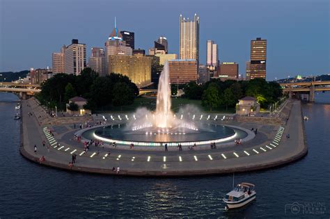 Point State Park fountain