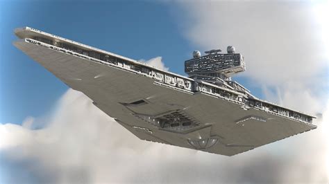 Render of my star destroyer model : r/3Dmodeling