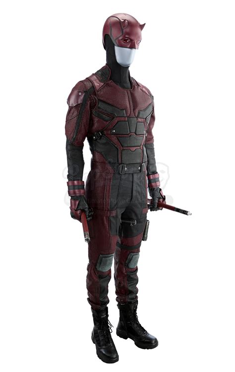 Lot # 205: Matt Murdock's Red Daredevil Costume - Price Estimate: $30000 - $50000