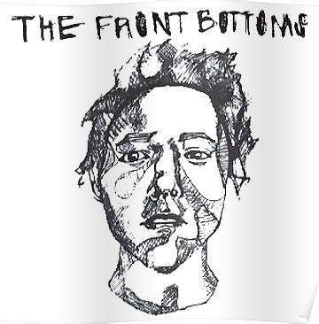 "The Front Bottoms Face and Name" Poster for Sale by diariesofpierce | Front bottoms, Vintage ...