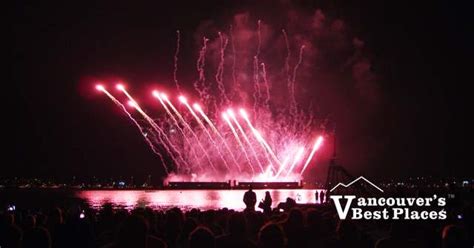 Red English Bay Fireworks | Vancouver's Best Places