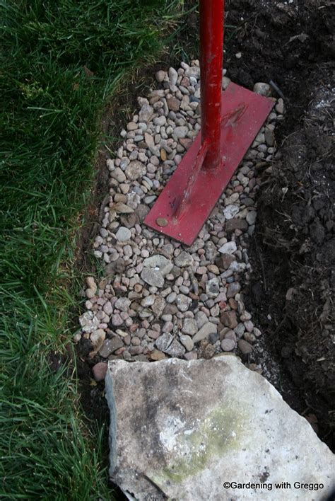 Gardening with Greggo: Field Stone Edging DIY