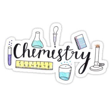 Chemistry Sticker | Science stickers, Print stickers, School stickers