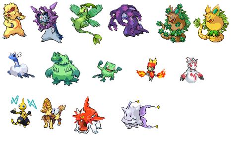 pokemon fusion sprites by plyt on DeviantArt