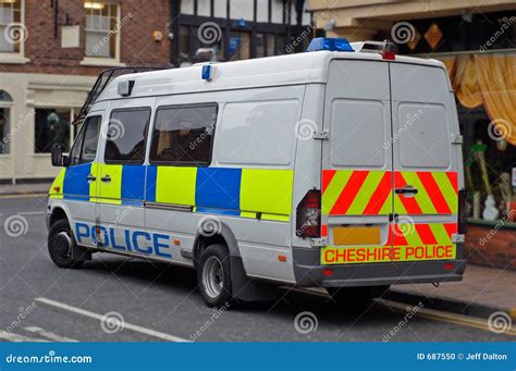 UK Police Van Stock Photo - Image: 687550