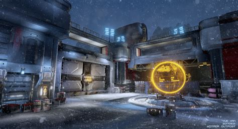 ArtStation - Winter Outpost