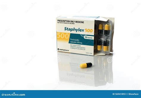 Antibiotic Medication Staphylex 500 Editorial Stock Photo - Image of blister, medicine: 56941893