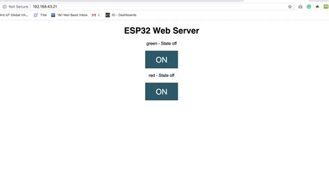 ESP32 Webserver Tutorial - Electronics-Lab.com