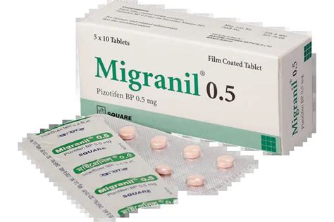 Migranil 0.5 | SQUARE PHARMACEUTICALS LTD. | Order Online - OsudPotro