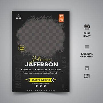 Free Psd Poster Templates Download