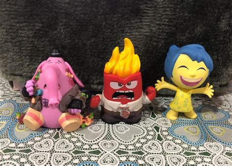 inside out figurines, Hobbies & Toys, Toys & Games on Carousell