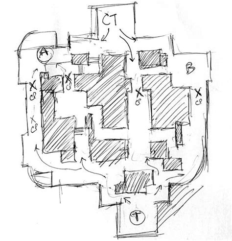 3 Workflow Techniques - How to Draw Top-Down Level Design Map Layouts ...