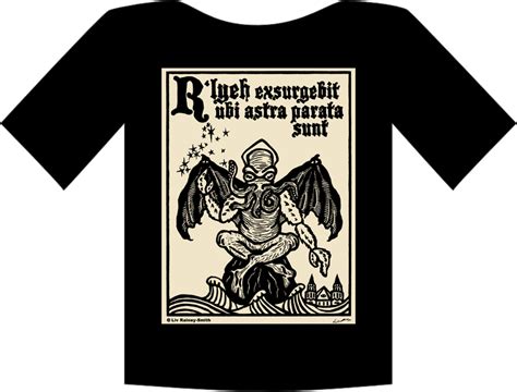 Cthulhu T-Shirt - The Gargoyle Statuary