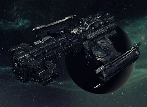 Hyperion battlecruiser by Goreface13 | Starcraft, Starcraft 2, Sci fi ships