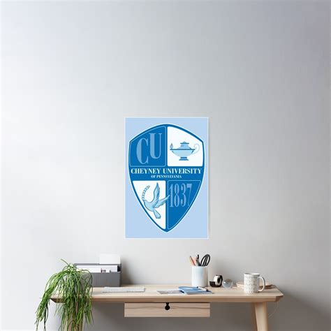 "Cheyney University Symbol Logo" Poster by HNMATHEYD | Redbubble