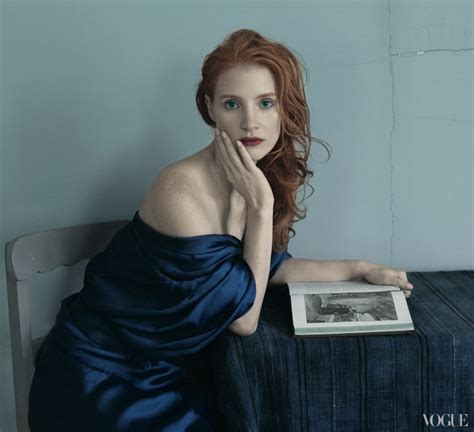 More Photos of Jessica Chastain for Vogue by Annie Leibovitz – Fashion Gone Rogue