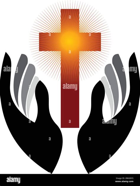 hands prayer logo Stock Vector Image & Art - Alamy