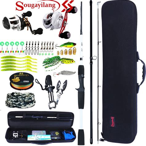 Fishing Rod Reel Bag Fishing Accessories Combos Portable 3 Sections ...