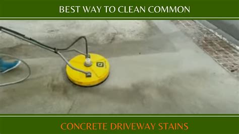 Best Way to Deal With 10 Common Concrete Driveway Stains - DRIVEWAY GEEK