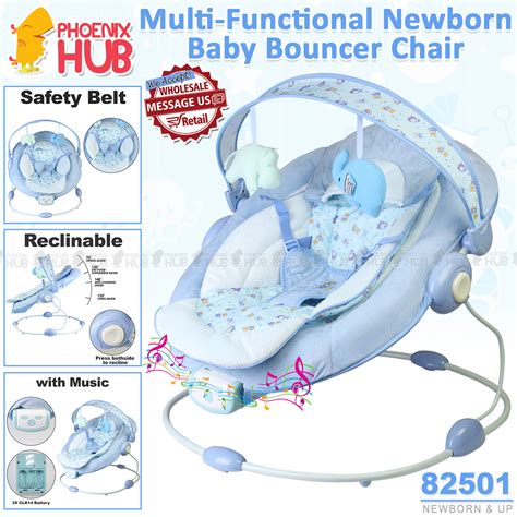 Phoenix Hub 82501 Baby Bouncer Chair Baby Cradle Bed Infant Baby ...