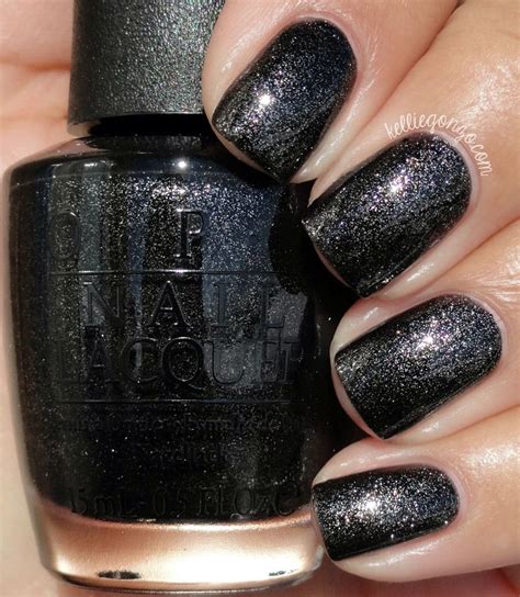 OPI Holiday 2015 Starlight Collection Swatches & Review | Nail polish, Black nails with glitter ...