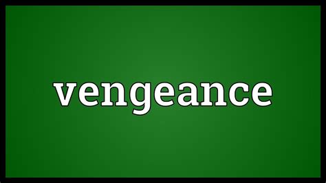 Avenge revenge vengeance difference 287231-Avenge and vengeance difference