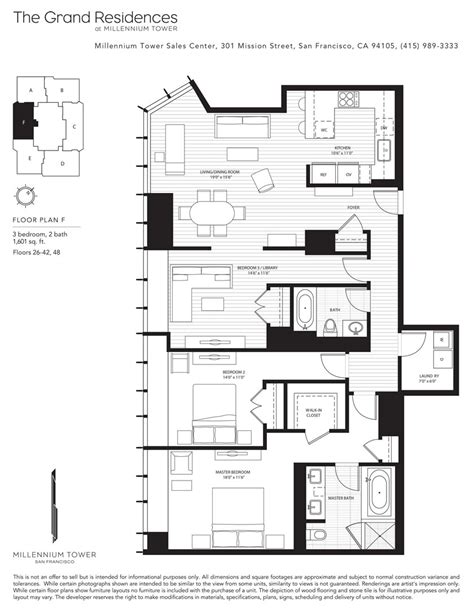 Millennium Tower Sf Floor Plans - floorplans.click