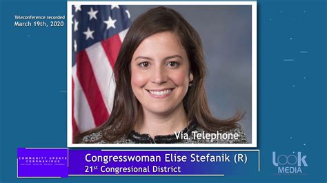 Elise Stefanik Teleconference | Look Media Resource