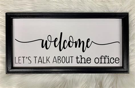 The Office Welcome Sign | Etsy in 2021 | Welcome sign, The office sign ...