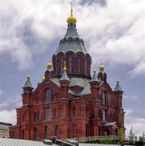 Uspenski Orthodox Cathedral - Helsinki - Finland Photograph by Jon ...