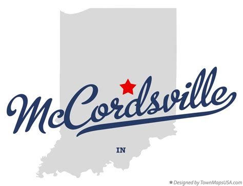 Map of McCordsville, IN, Indiana