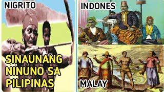 Ano Ano Ang Mga Sinaunang Tao Sa Pilipinas - unangpino