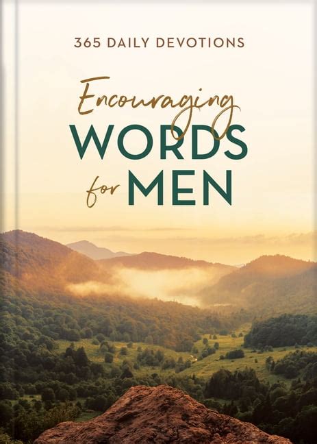 Encouraging Words for Men : 365 Daily Devotions (Hardcover) - Walmart.com