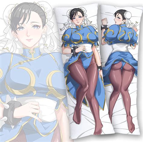 Amazon.com: Yuedevil Chun-Li Body Pillow Cover Case Hugging Soft Anime ...