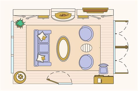 10 Living Room Layouts to Try: Sample Floorplans | Apartment Therapy