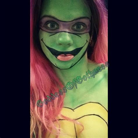 Tmnt donatello makeup #donatello #tmnt #teenagemutantninjaturtles #makeup #cosplay | Character ...