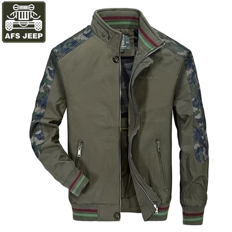 AFS JEEP Brand New Jacket Men Bomber Jacket Slim Fit Jackets And Coats ...