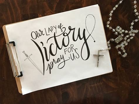 Our Lady of Victory Downloadable File - Etsy