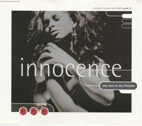 Innocence – One Love In My Lifetime – CD (Single), 1992 [r577438] | Discogs